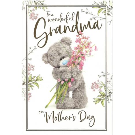 Wonderful Grandma Photo Finish Me to You Bear Mother's Day Card £2.49